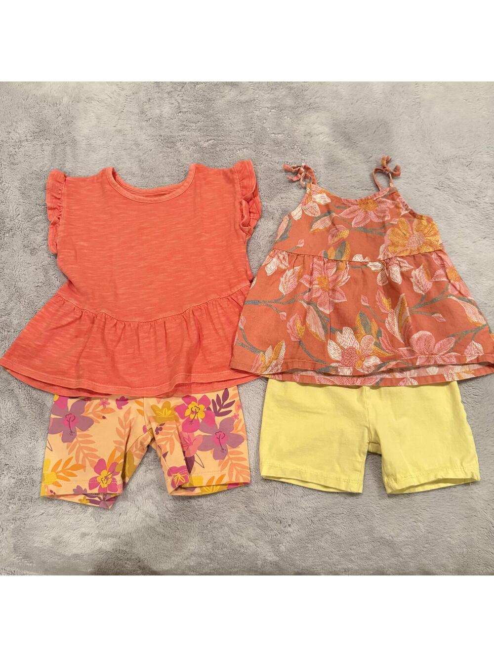 Toddler Girls' 2-Piece Summer Outfit Sets